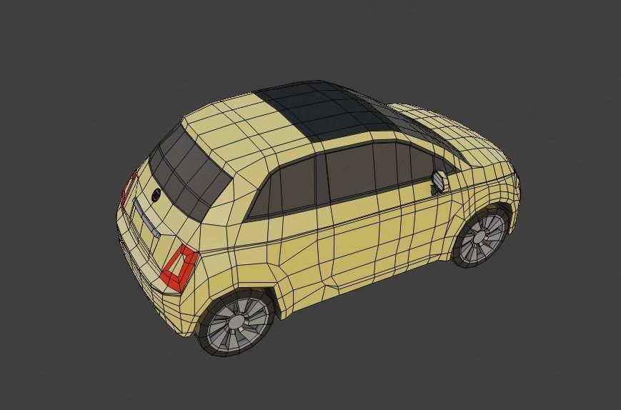 low-poly car pack - 20 cars Low-poly 3D model_31