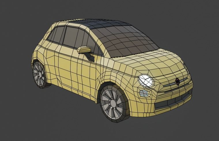 low-poly car pack - 20 cars Low-poly 3D model_30