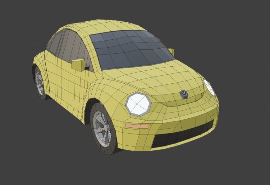 low-poly car pack - 20 cars Low-poly 3D model_52