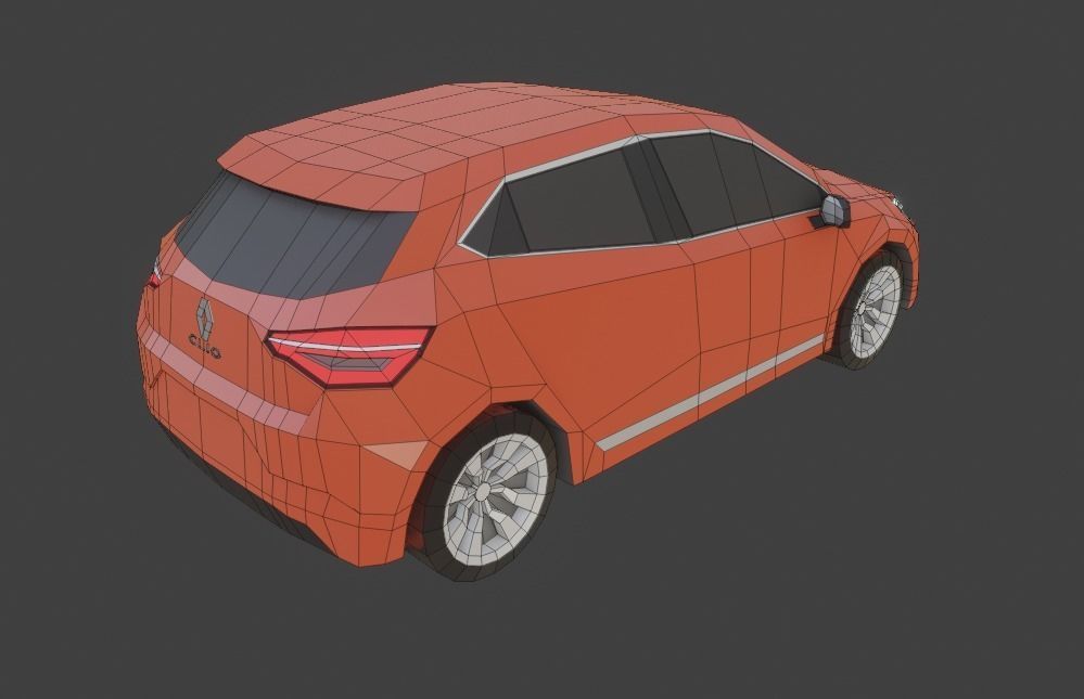 low-poly car pack - 20 cars Low-poly 3D model_81
