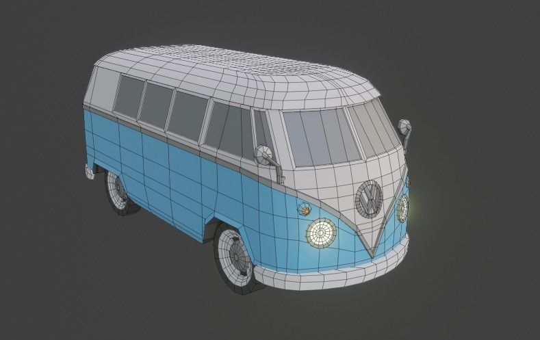low-poly car pack - 20 cars Low-poly 3D model_56