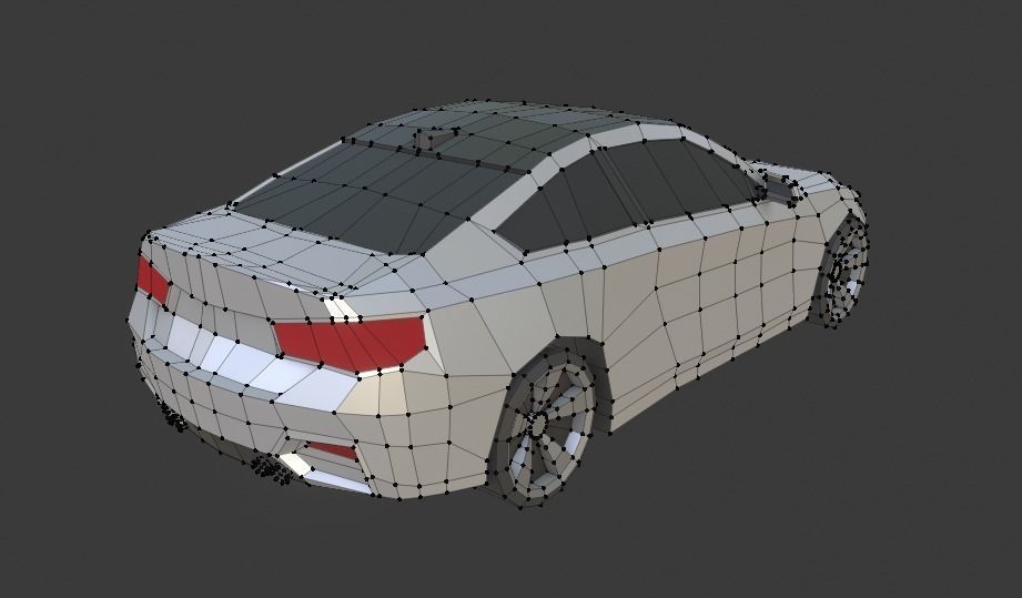 low-poly car pack - 20 cars Low-poly 3D model_33