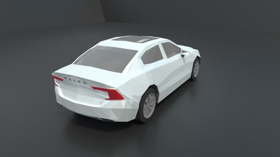 low-poly car pack - 20 cars Low-poly 3D model_17