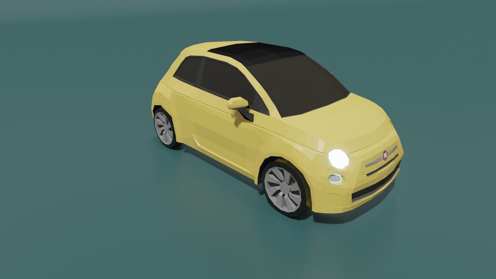 low-poly car pack - 20 cars Low-poly 3D model_28
