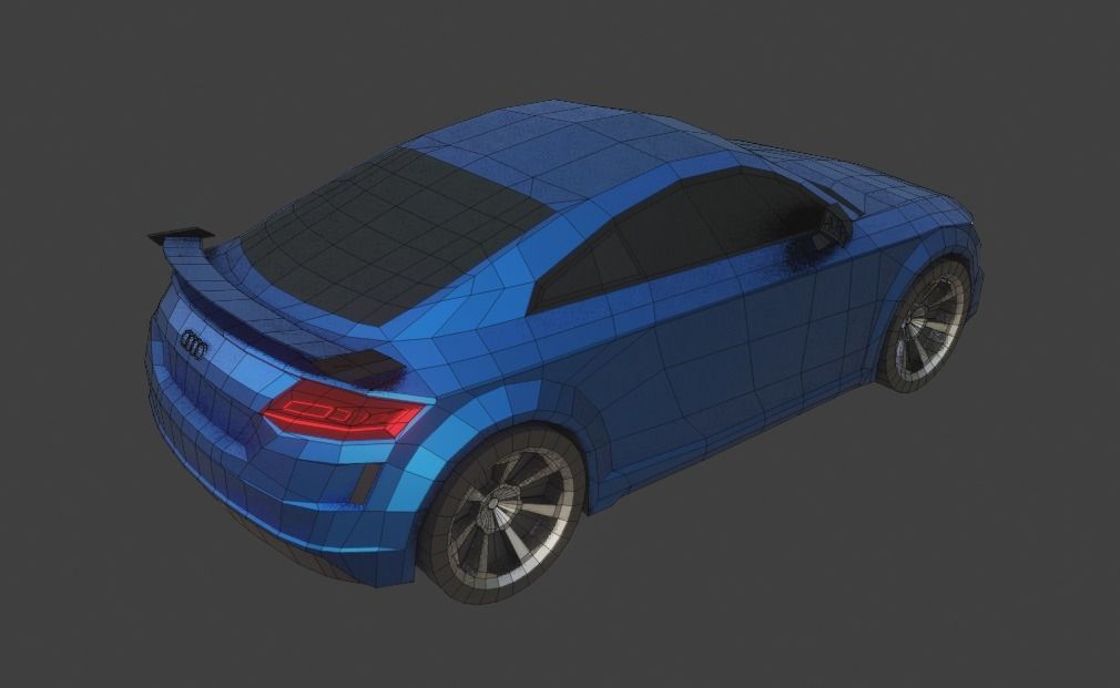 low-poly car pack - 20 cars Low-poly 3D model_73