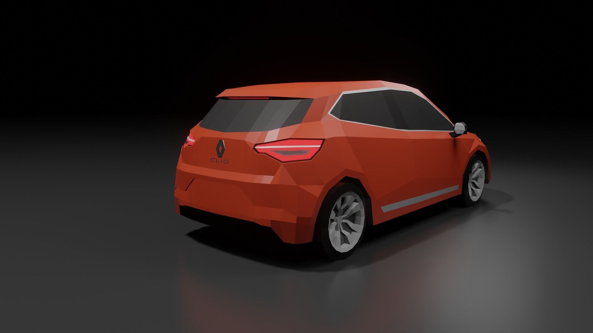 low-poly car pack - 20 cars Low-poly 3D model_79