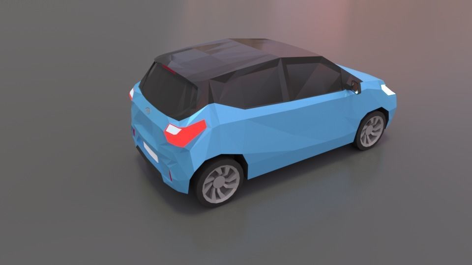 low-poly car pack - 20 cars Low-poly 3D model_21