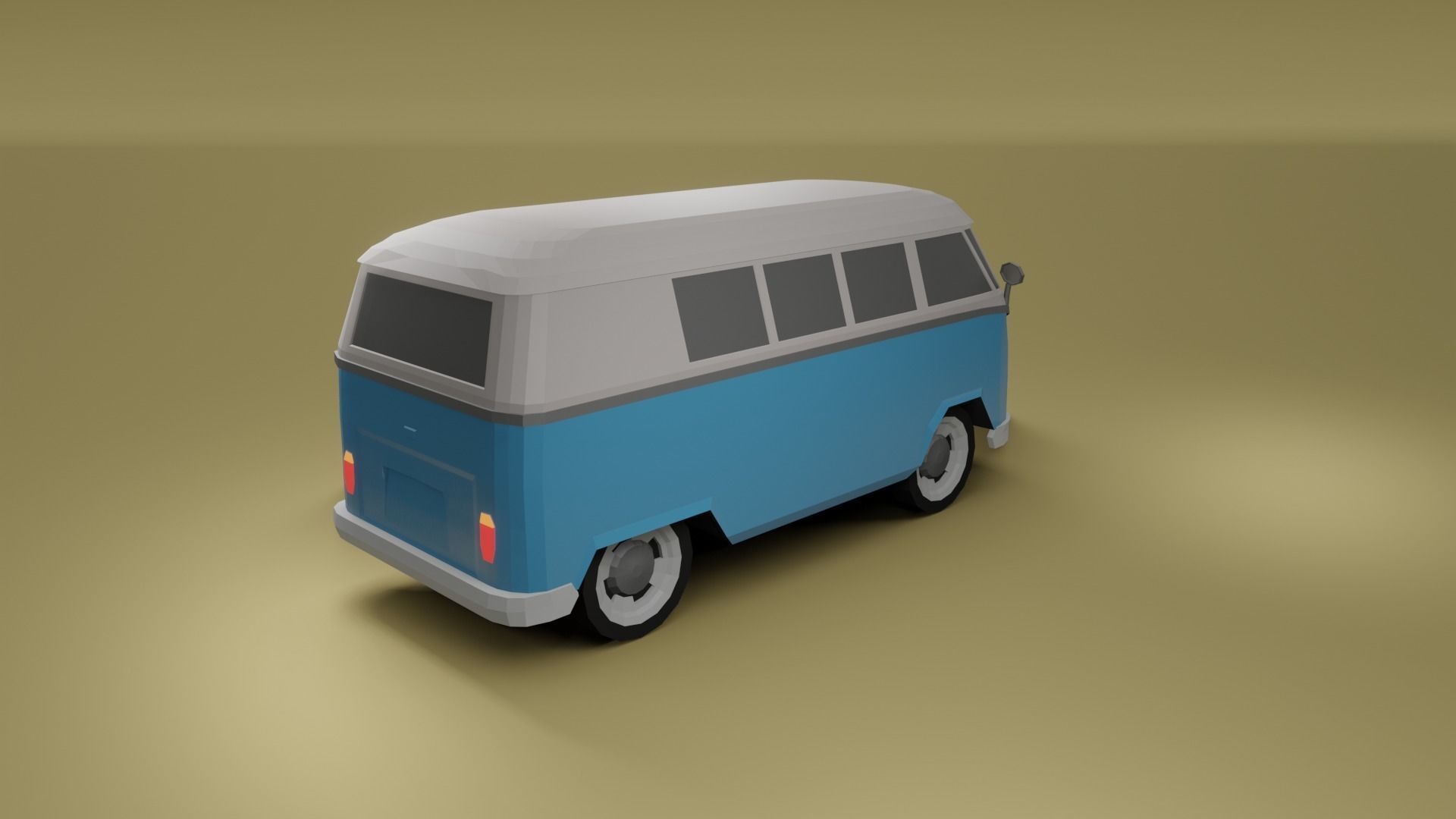 low-poly car pack - 20 cars Low-poly 3D model_55