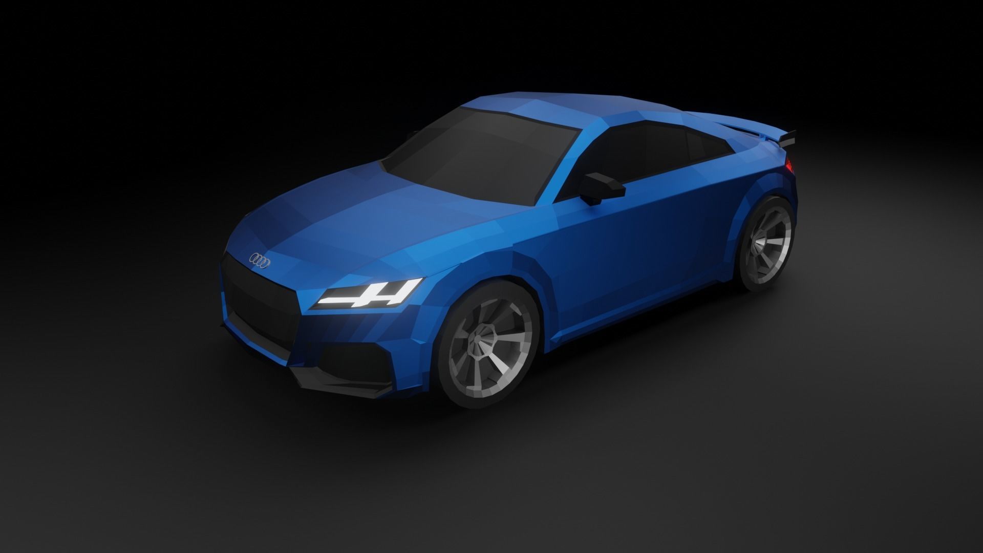 low-poly car pack - 20 cars Low-poly 3D model_70