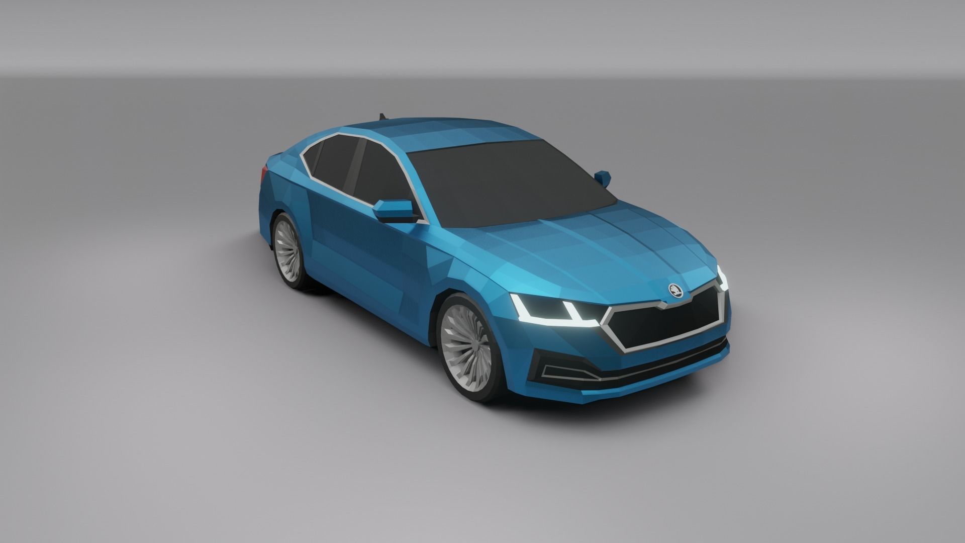 low-poly car pack - 20 cars Low-poly 3D model_66