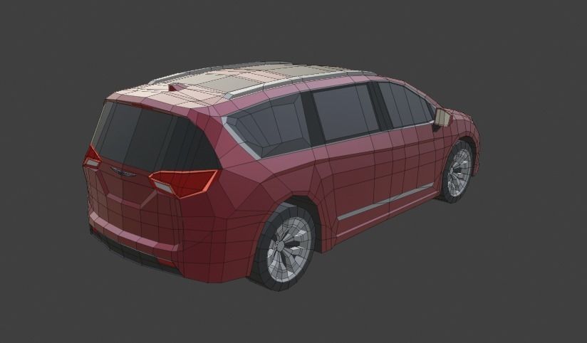 low-poly car pack - 20 cars Low-poly 3D model_37