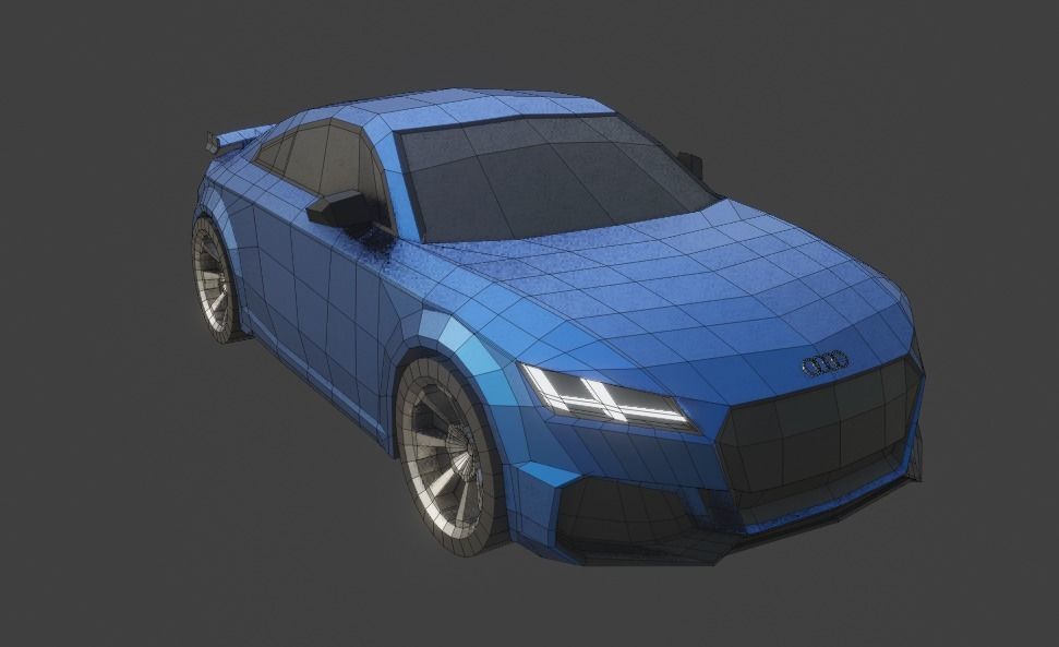 low-poly car pack - 20 cars Low-poly 3D model_72