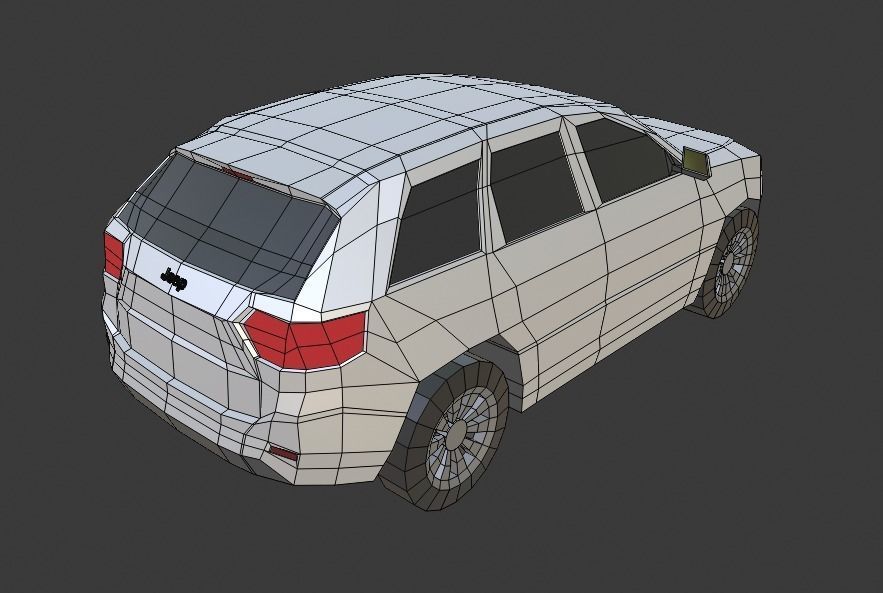 low-poly car pack - 20 cars Low-poly 3D model_45