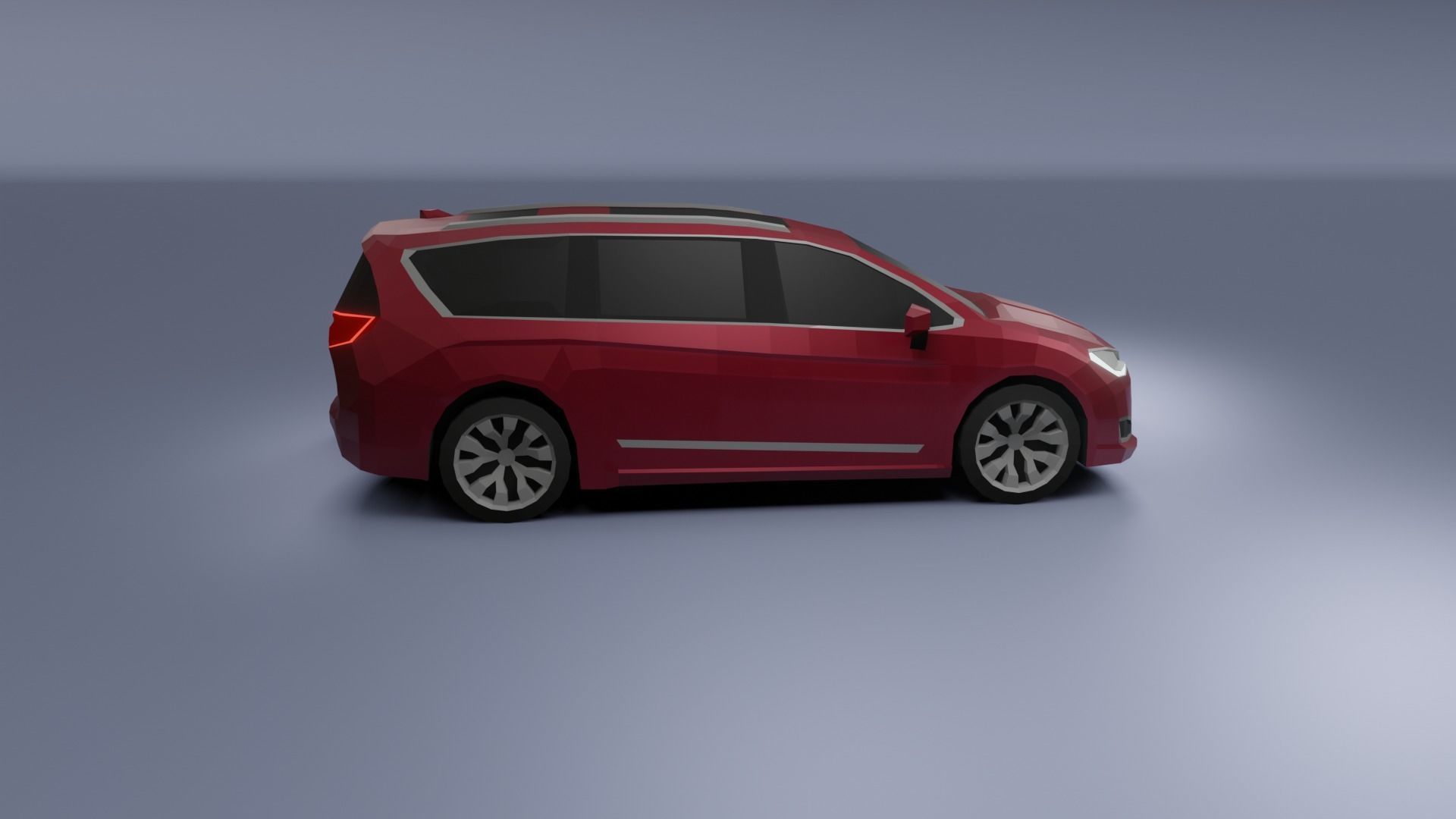 low-poly car pack - 20 cars Low-poly 3D model_35