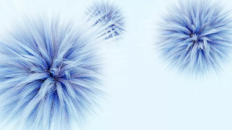 cute fluffy ball  3D model_0