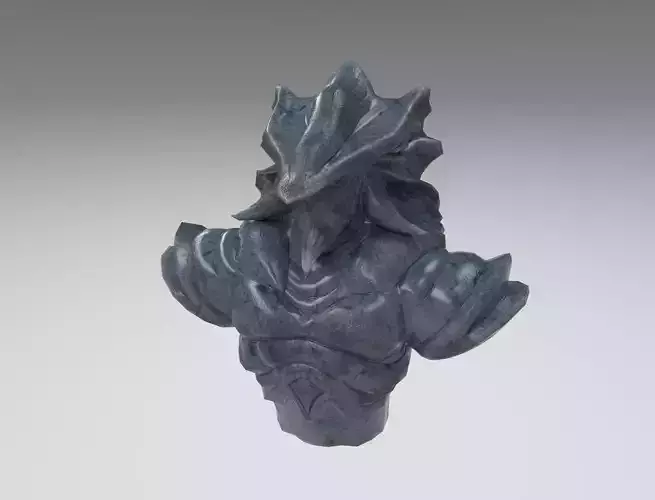 Dark Hero Kaijin statue