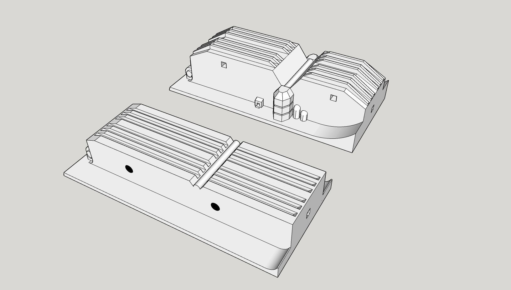 Large Utility Truck 3D print model_4