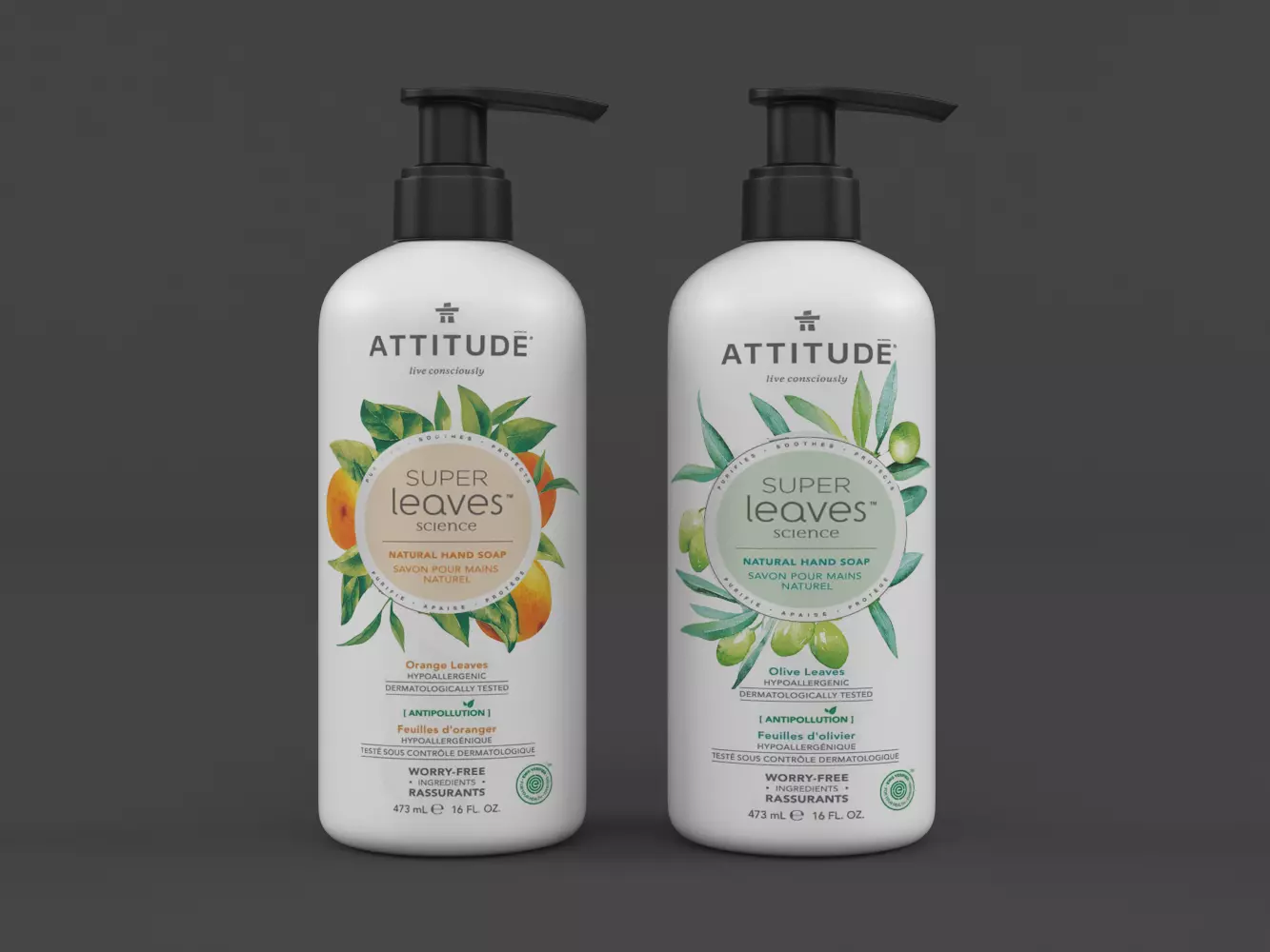 Attitude Super Leaves Hand Soap 3D model_0