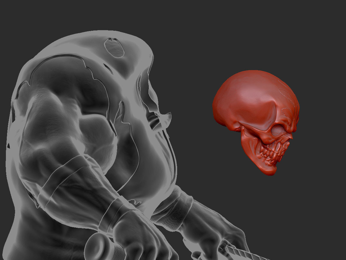 Five Finger Death Punch mascot 3D print model_14