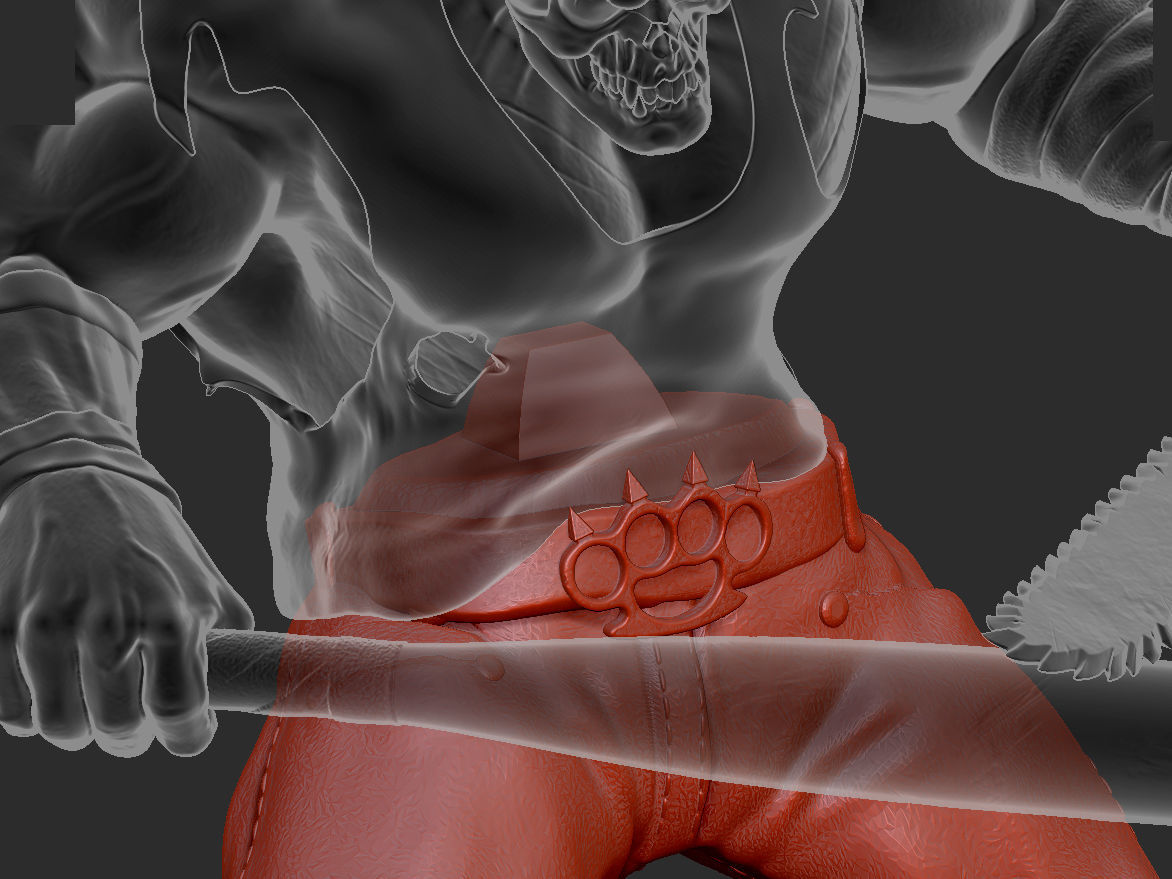 Five Finger Death Punch mascot 3D print model_18