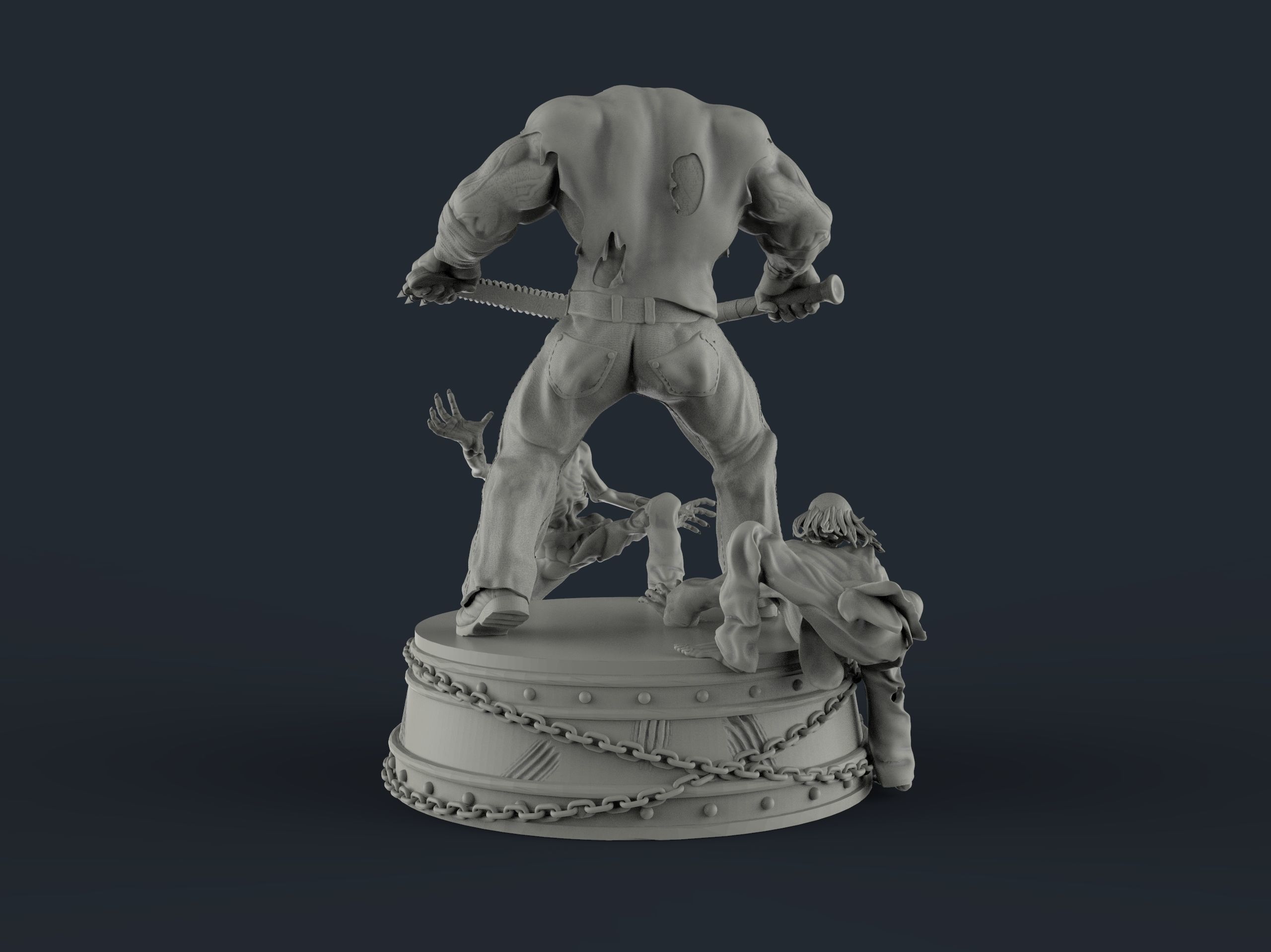 Five Finger Death Punch mascot 3D print model_6