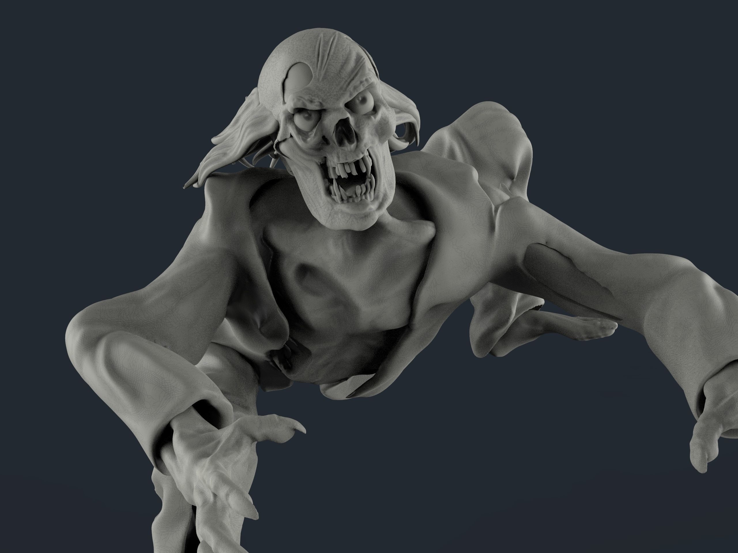 Five Finger Death Punch mascot 3D print model_10