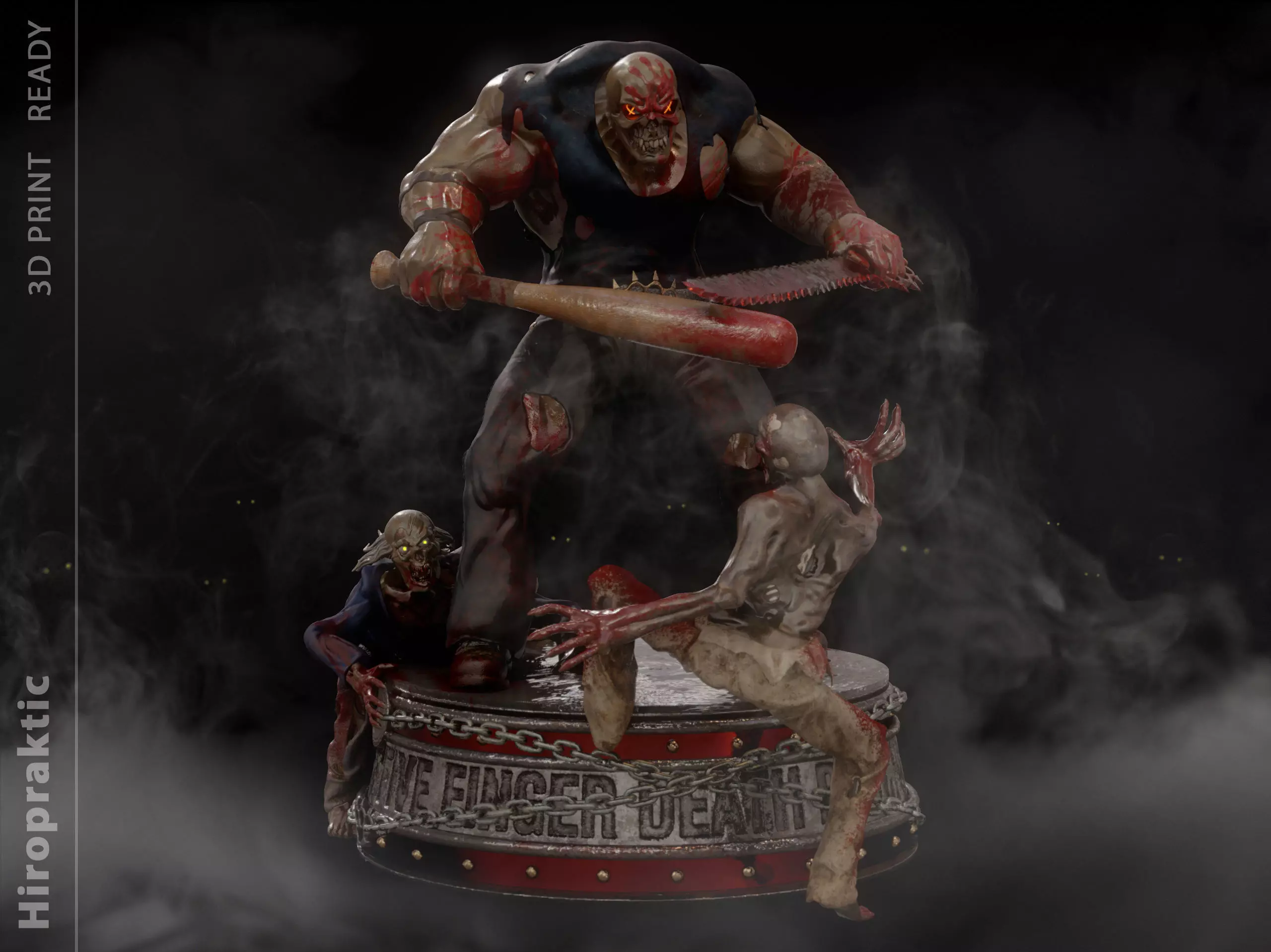 Five Finger Death Punch mascot 3D print model_0