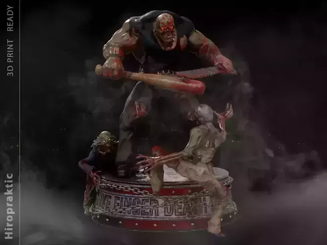 Five Finger Death Punch mascot