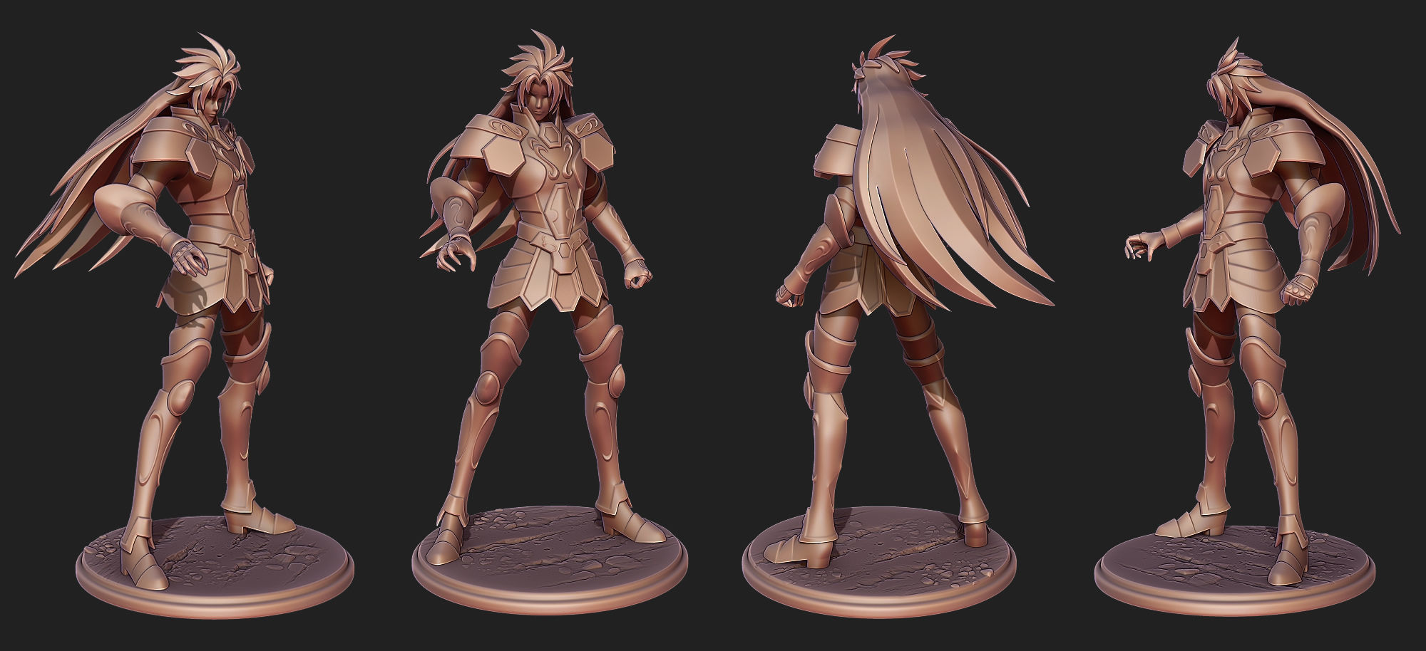 Saint Seiya Saga Gemini 3D print model_1