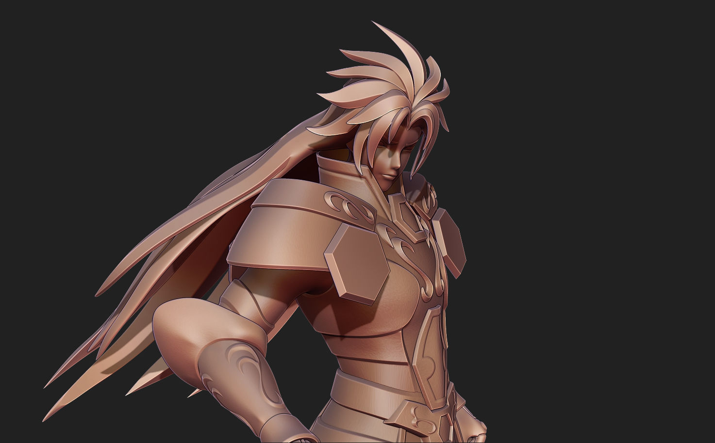 Saint Seiya Saga Gemini 3D print model_2