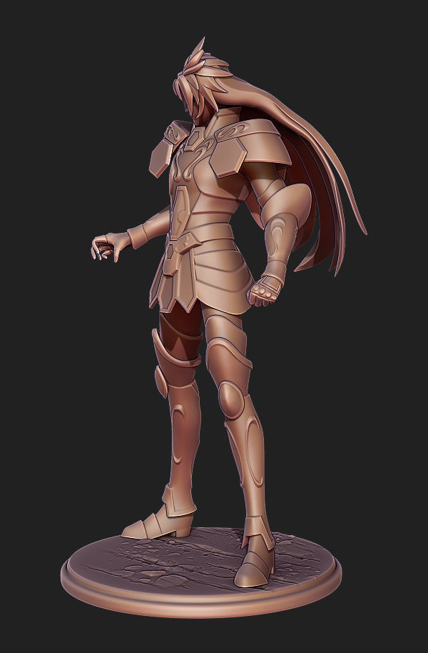 Saint Seiya Saga Gemini 3D print model_9