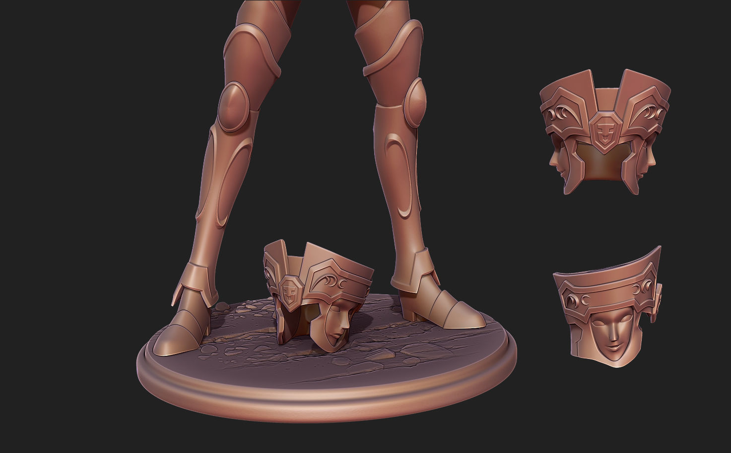 Saint Seiya Saga Gemini 3D print model_5