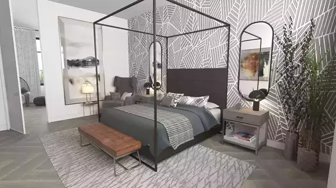 California King Four Poster Bed