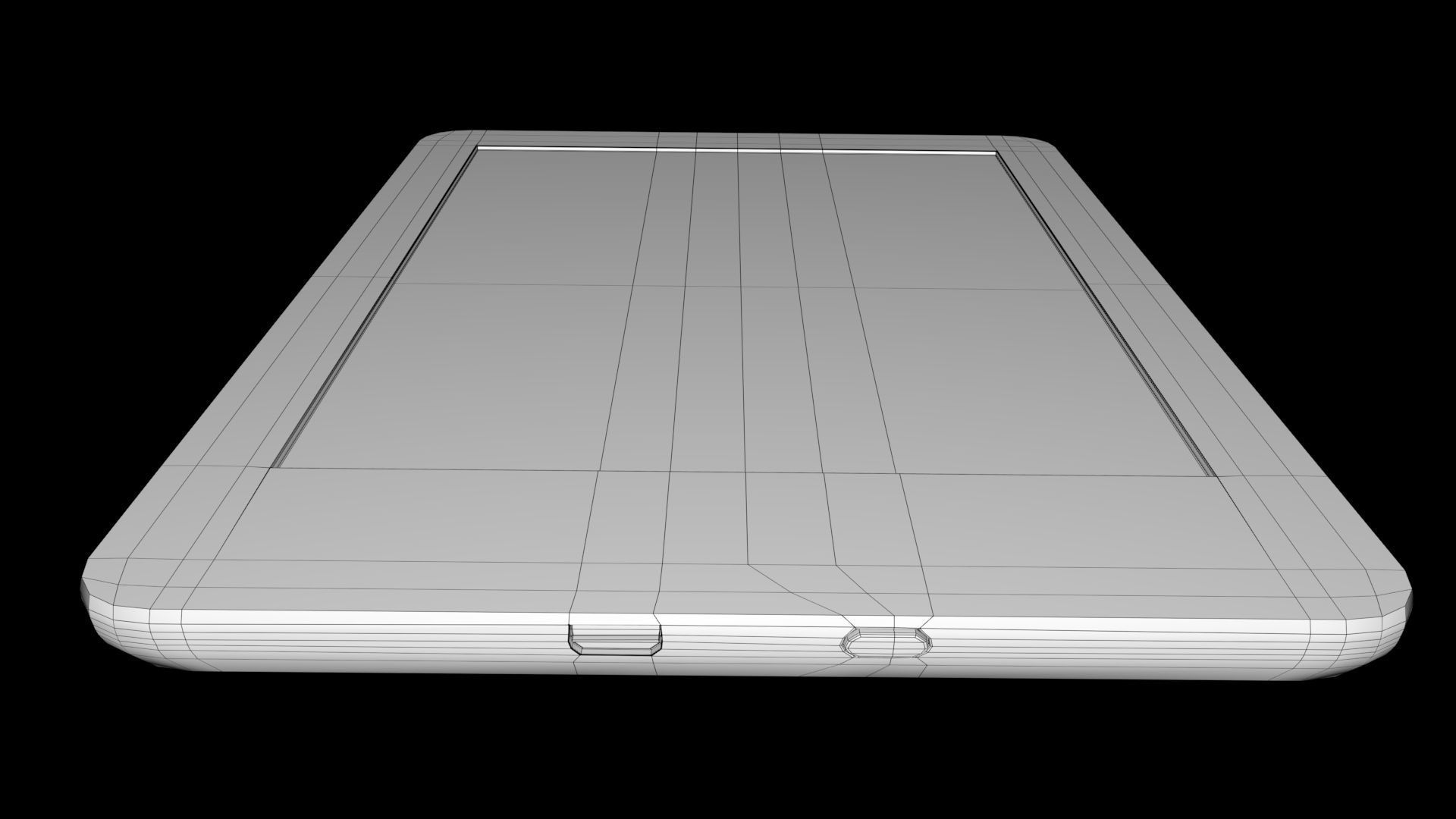 New kindle 10a Black 3D model_7