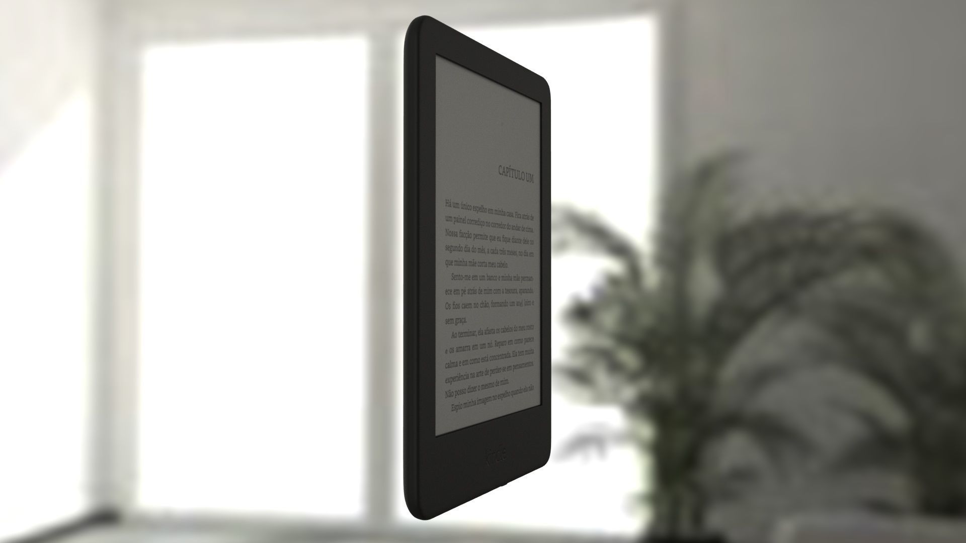 New kindle 10a Black 3D model_2