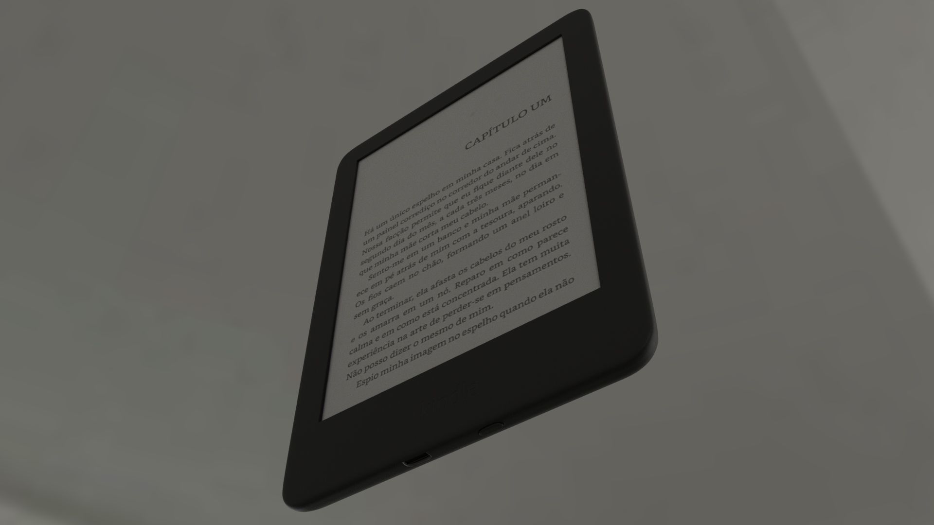 New kindle 10a Black 3D model_4