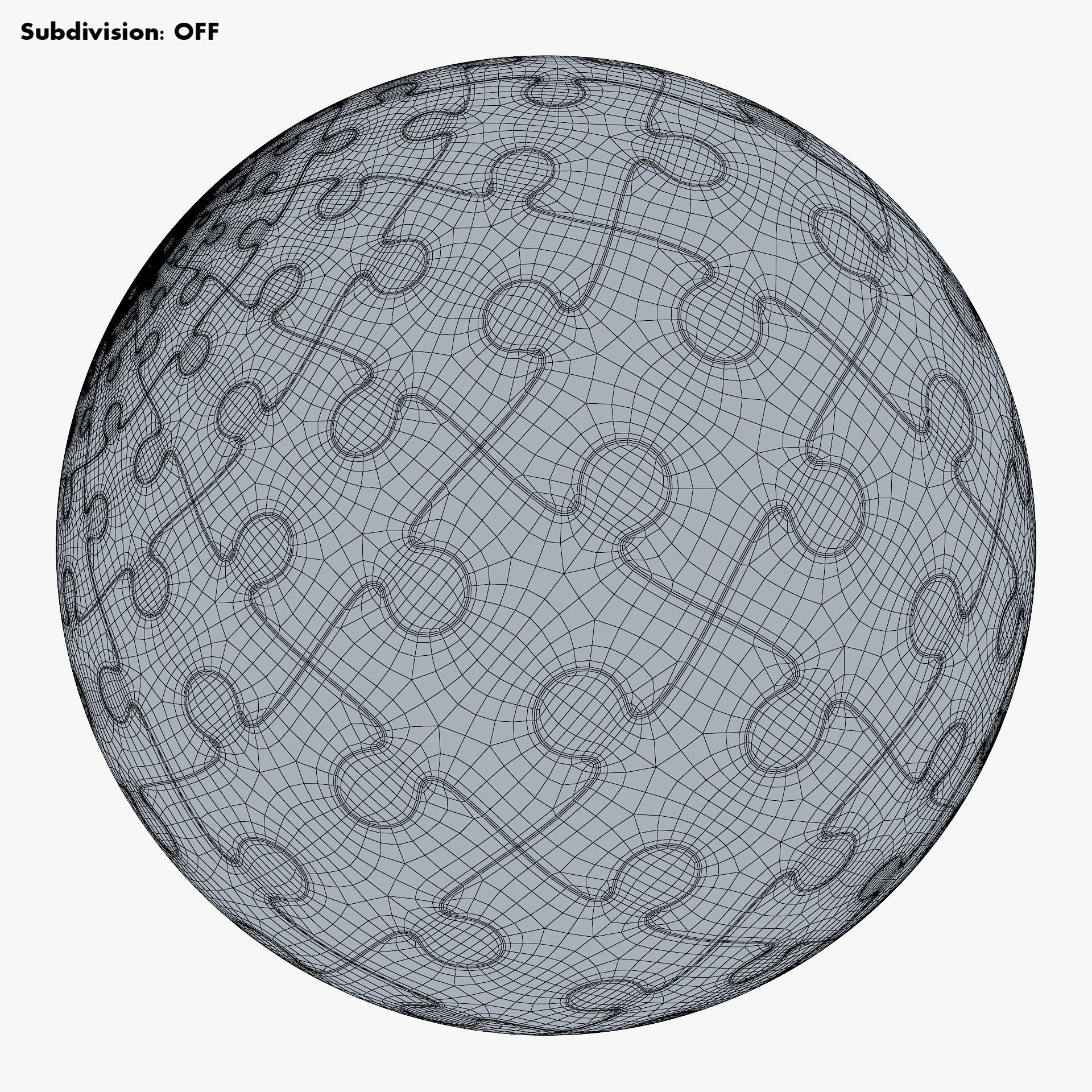 Colored Sphere Puzzle v 1 3D model_21