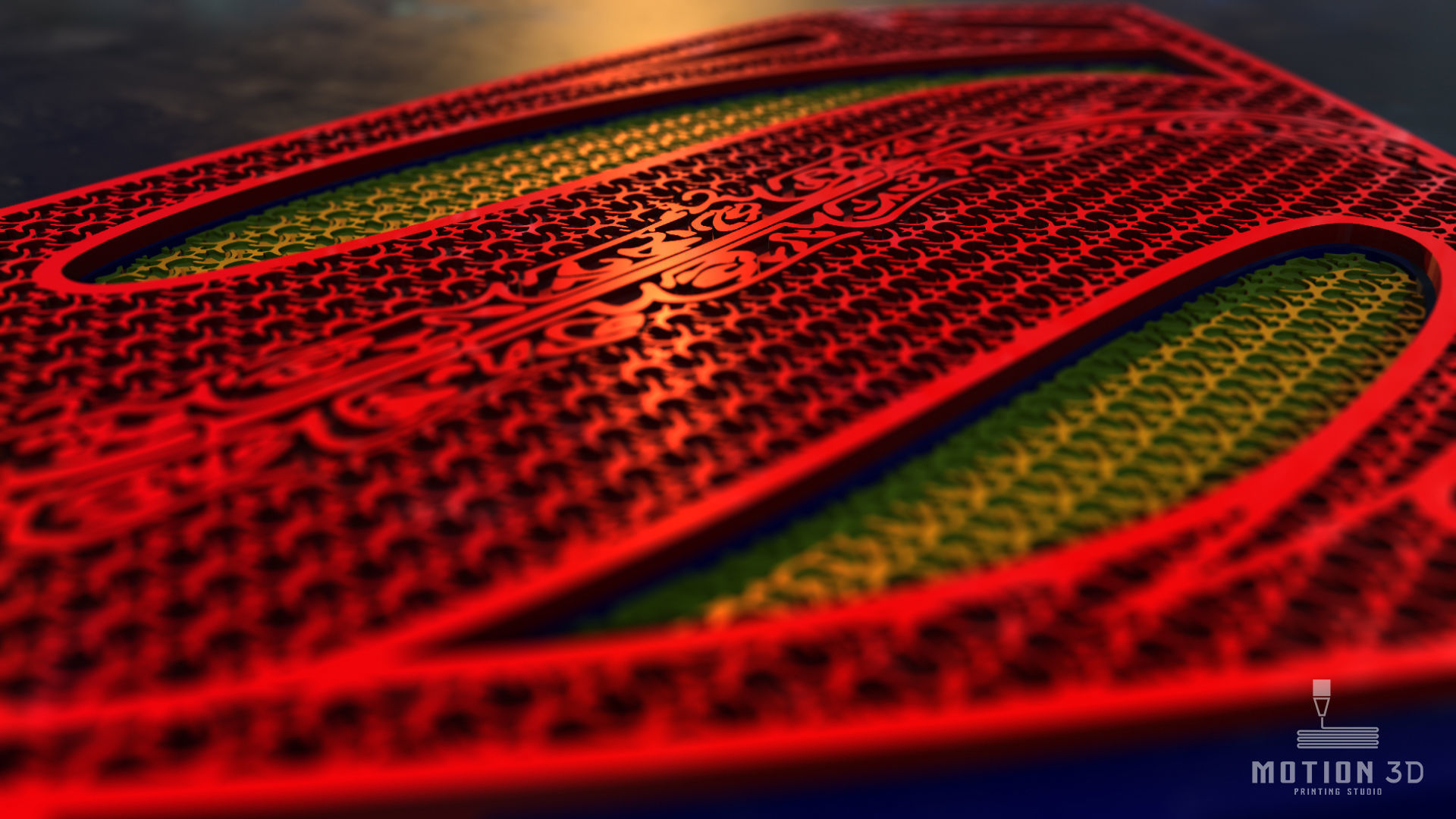 Superman Chest Emblem from Justice League 3D print model_2