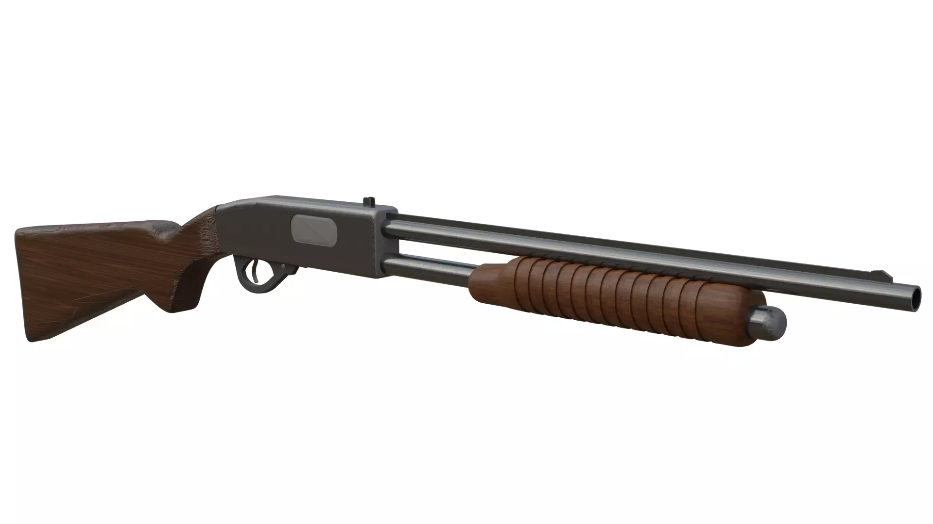 Shotgun Free 3D model_0