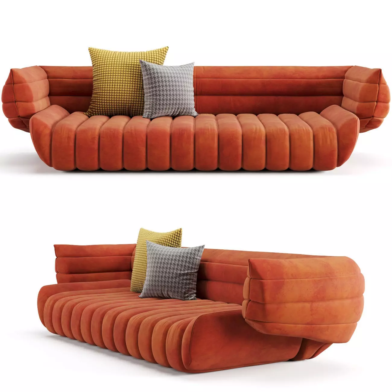 Baxter tactile sofa 3D model