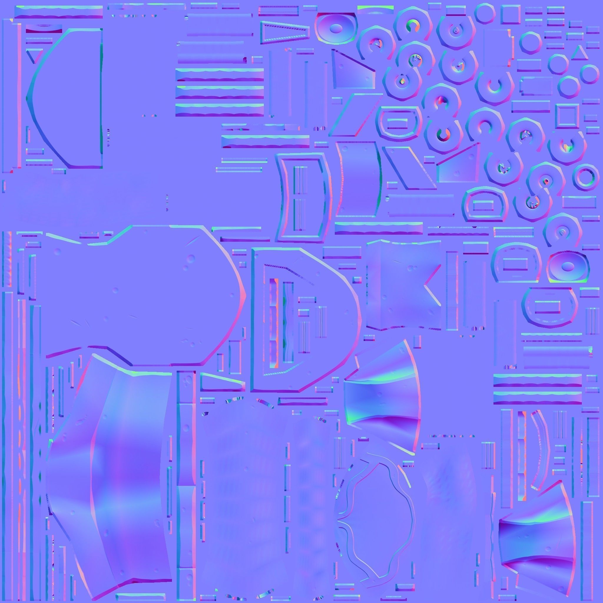 Stylized jukebox Low-poly 3D model_10