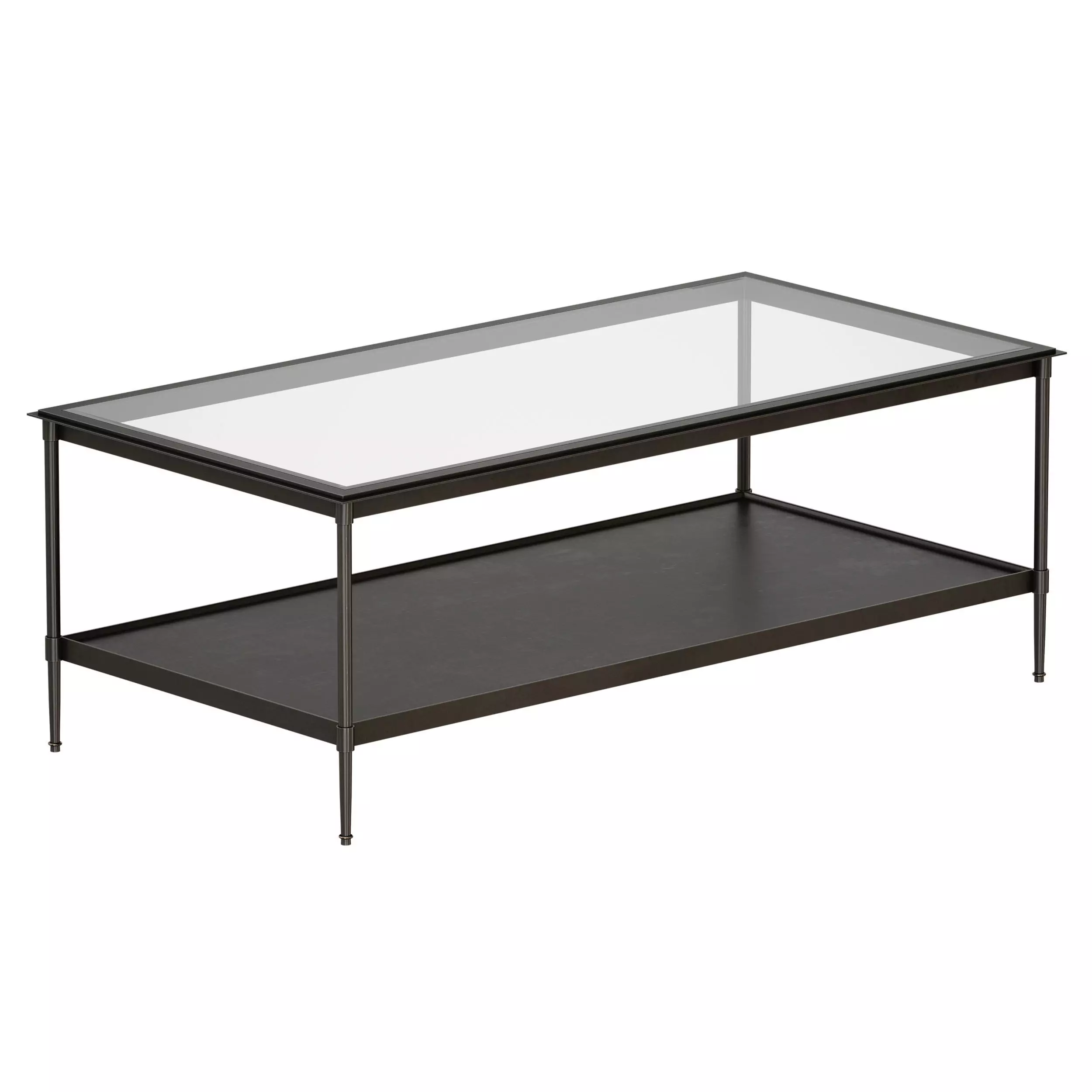 Kyra Coffee Table - Crate and Barrel 3D model_0