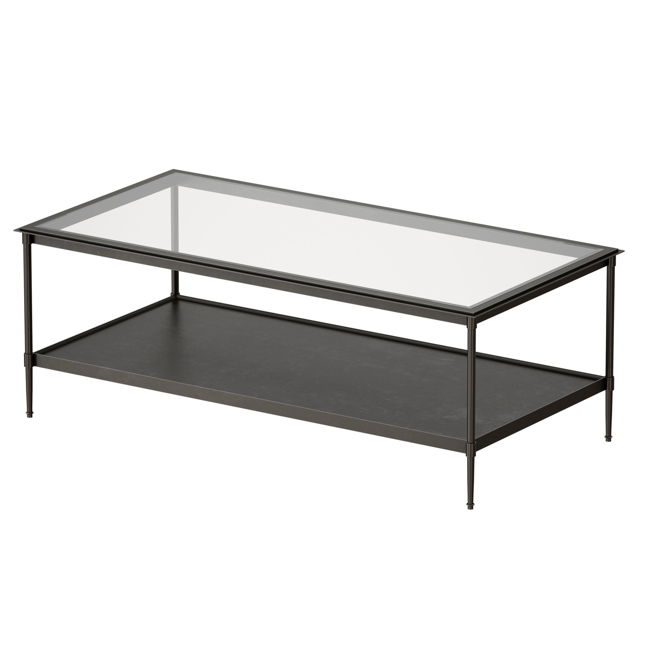 Kyra Coffee Table - Crate and Barrel 3D model_5