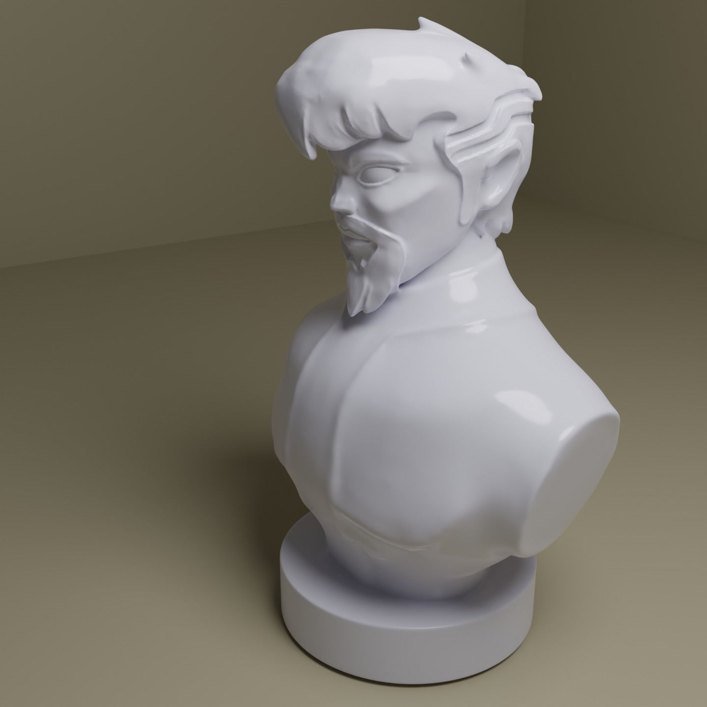 Ben 10k bust -  ben 10 3D print model_2
