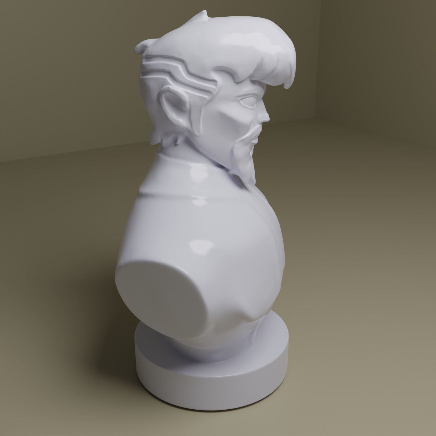 Ben 10k bust -  ben 10 3D print model_5