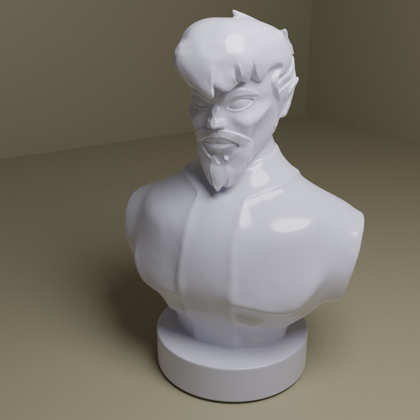 Ben 10k bust -  ben 10 3D print model_1