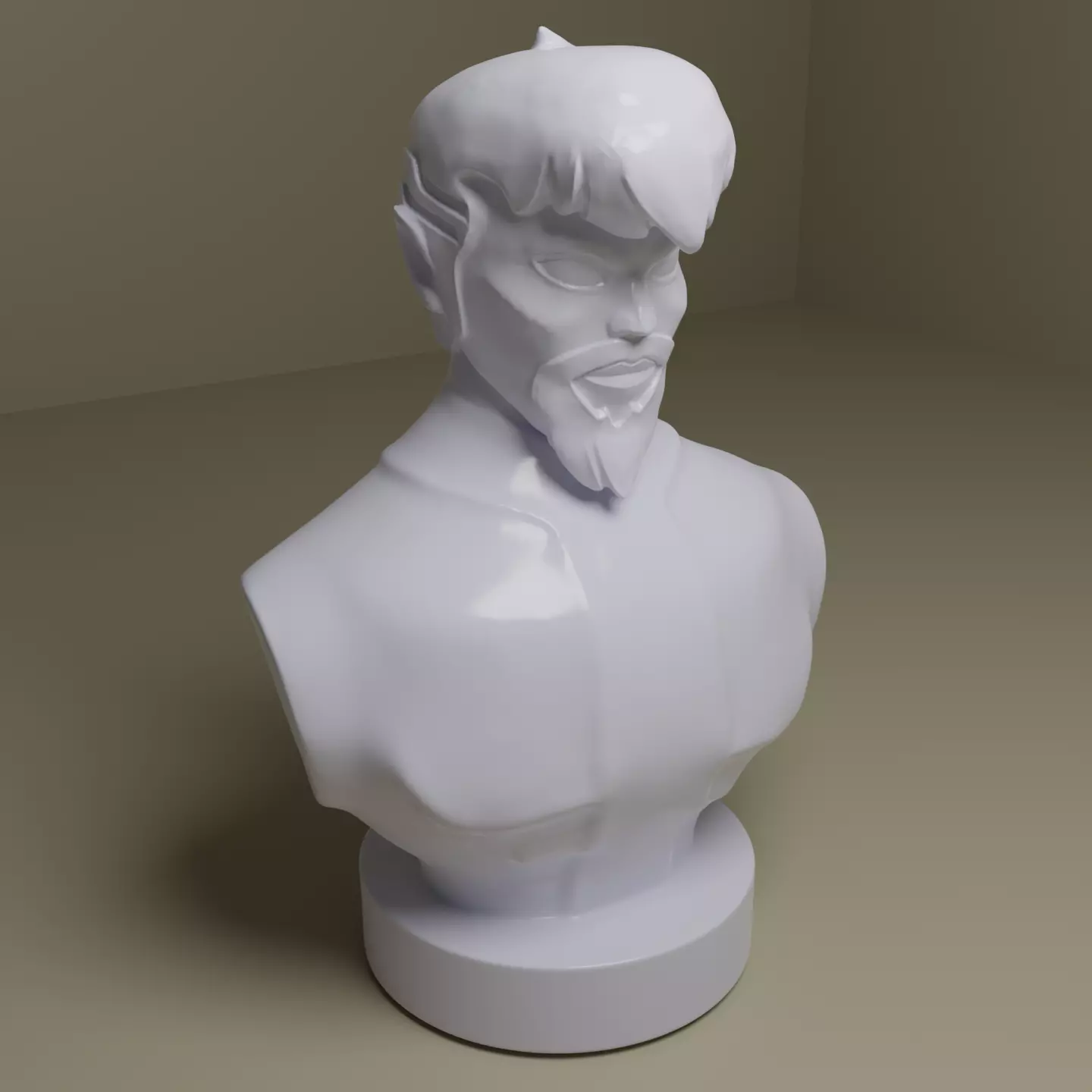 Ben 10k bust -  ben 10 3D print model_0