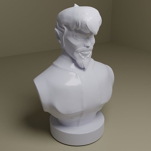 Ben 10k bust -  ben 10 3D print model