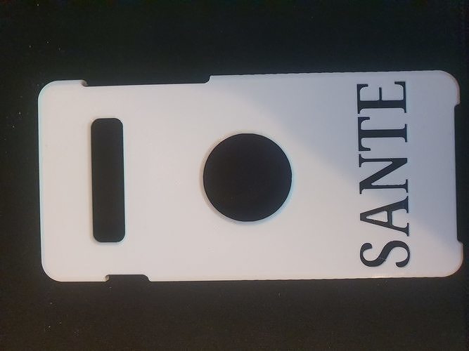 COVER SAMSUNG S10 PERSONALIZZATA  3D print model