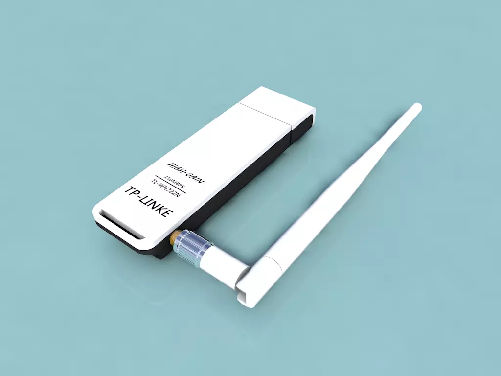 TP-LINK wireless device 3D model_0